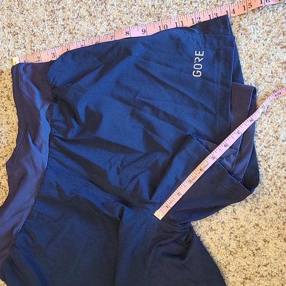 CCO⬇️ Gore rare 2 in 1 running shorts for women, blue-grey, R25 - Picture 11 of 16